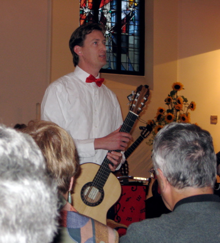 Bruce paine in concert, Denmead with Hampshire Orchestra