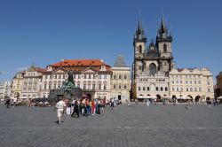 Prague old town square